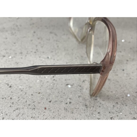 Luxottica Clyde 150 Litegrey Eyeglasses Frames Only Italy full rim aviator main image 6